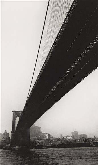 WALKER EVANS (1903-1975) The Brooklyn Bridge Portfolio. 1928-29; printed 1994.